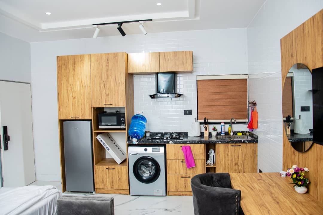 Nifewat apartment Lyon studio — 1-bedroom apartment in Abuja, FCT — photo 6 of 10 (Dwelns)